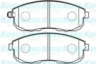 KAVO PARTS bp6567 -  Комплект тормозных колодок, дисковый тормоз